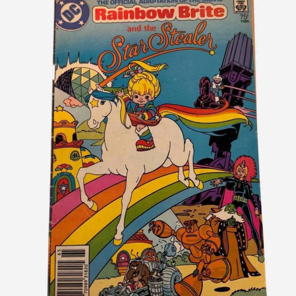 Rainbow Brite And The Star Stealer Comic Book DC Comics Single Issue 1985
